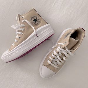 Converse High Top Platform Sneakers